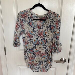 Floral Print Women's Top